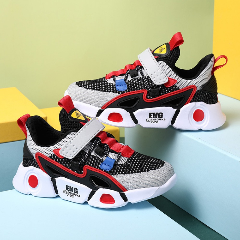 Children's Summer New Hollow Mesh Breathable Lightweight Casual Sports Shoes